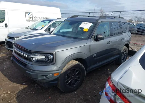 2021 Ford Bronco Sport Big Bend from USA, damaged, VIN 3FMCR9B66MRA75828